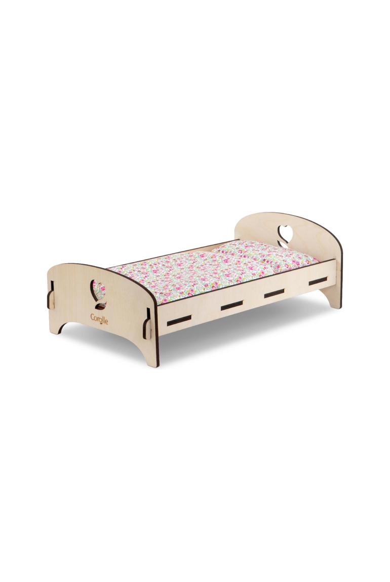 Lit en Bois pour poupon 30-36cm, Corolle 1