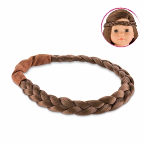 Headband Châtain pour poupée ma Corolle 1