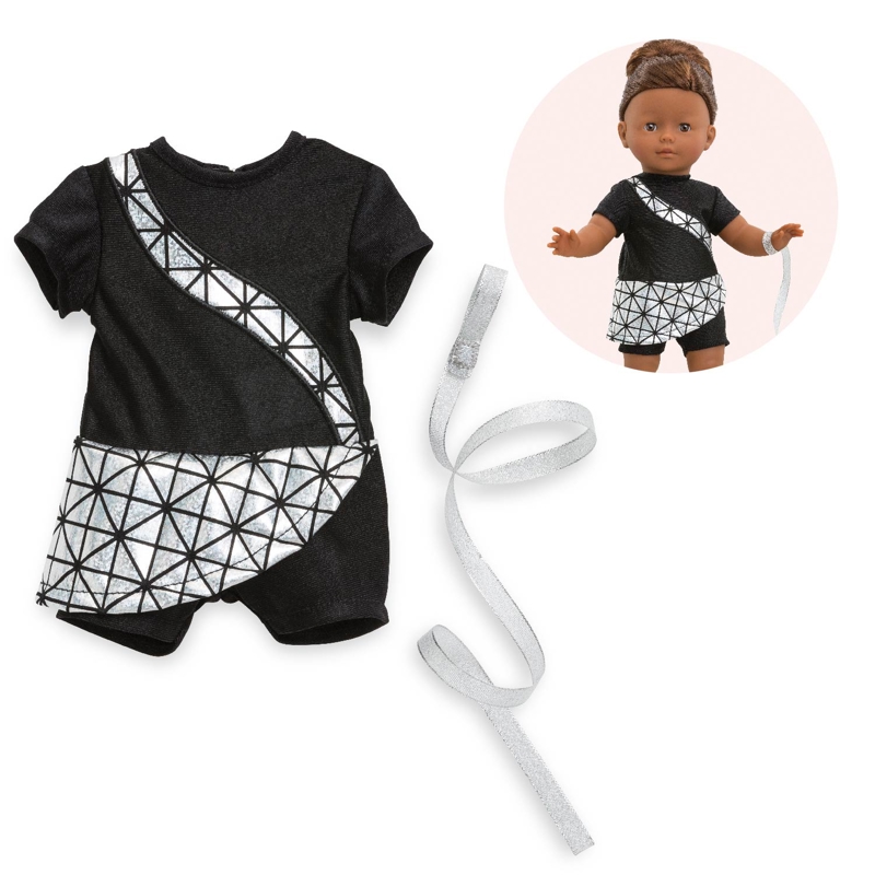 Tenue de patineuse & ruban pour poupée ma Corolle -