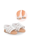 Sandales blanches pour poupée ma Corolle