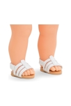 Sandales blanches pour poupée ma Corolle 2