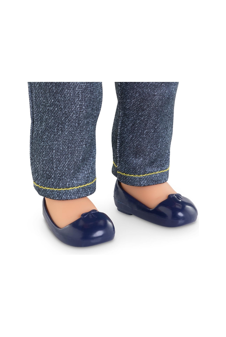 Ballerines Bleu Marine pour poupée ma Corolle 1