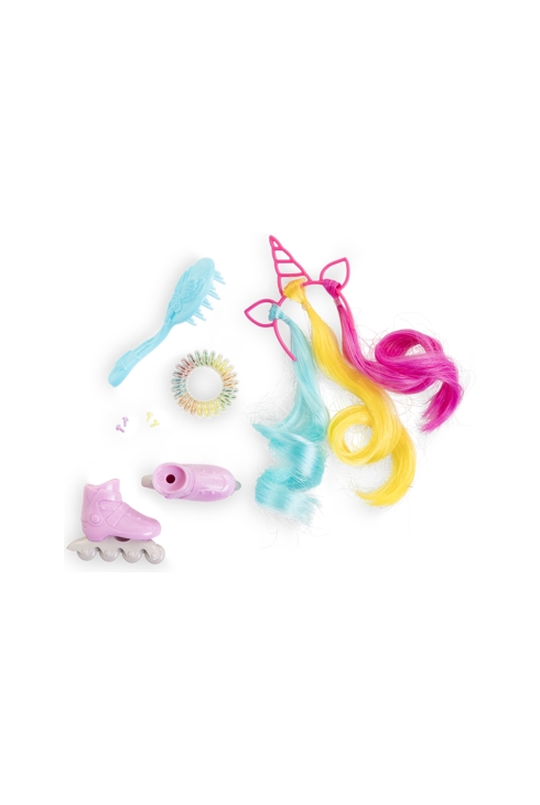 Ensemble Accessoires Coiffure Arc-en-ciel pour poupée Corolle Girls, Corolle