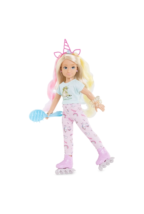 Ensemble Accessoires Coiffure Arc-en-ciel pour poupée Corolle Girls, Corolle