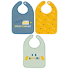 Lot de 3 bavoirs 6 mois 25x36 cm Bébé gourmand, Babycalin