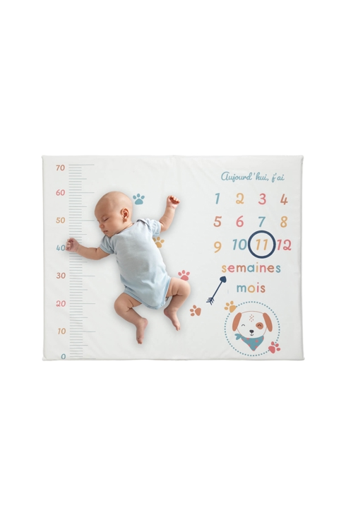 Tapis d'éveil bébé Anniversaire Toutou Party - 72,5 x 92 x 2,5 cm