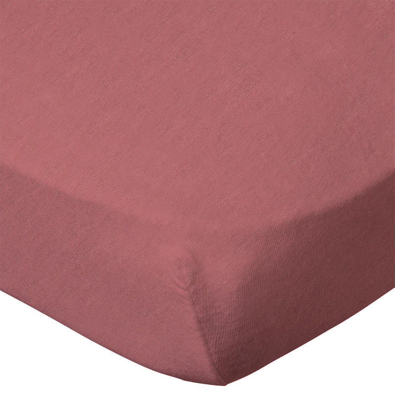 Baby Calin - Drap housse uni 70x140cm Terracotta, Babycalin -