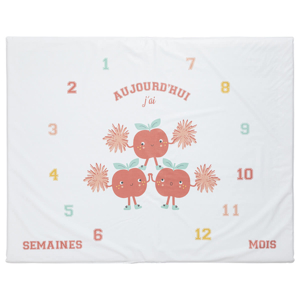 Tapis de jeu en PVC 72x92 cm avec étapes bébé Smoothie, Babycalin 1