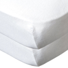 Lot de 2 draps housse en coton 60x120 cm blanc, Babycalin