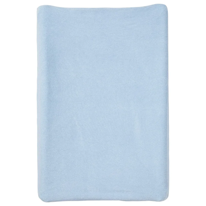 Baby Calin - Housse de matelas à langer en éponge 50x70 cm Bleu, Babycalin -