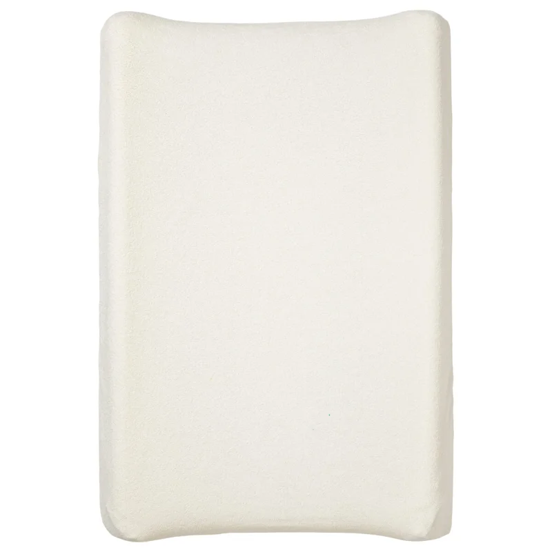 Baby Calin - Housse de matelas à langer en éponge 50x71 cm Écru, Babycalin -