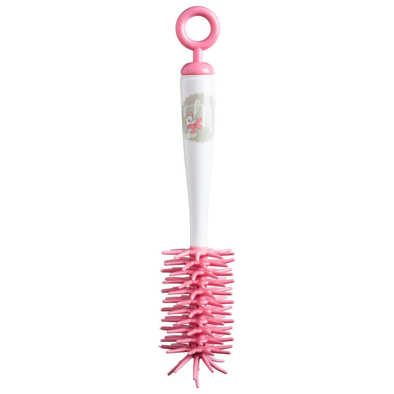 Baby Calin - Goupillon en silicone avec brosse tétine Aristochats Marie, Disney Baby - - Dès la naissance