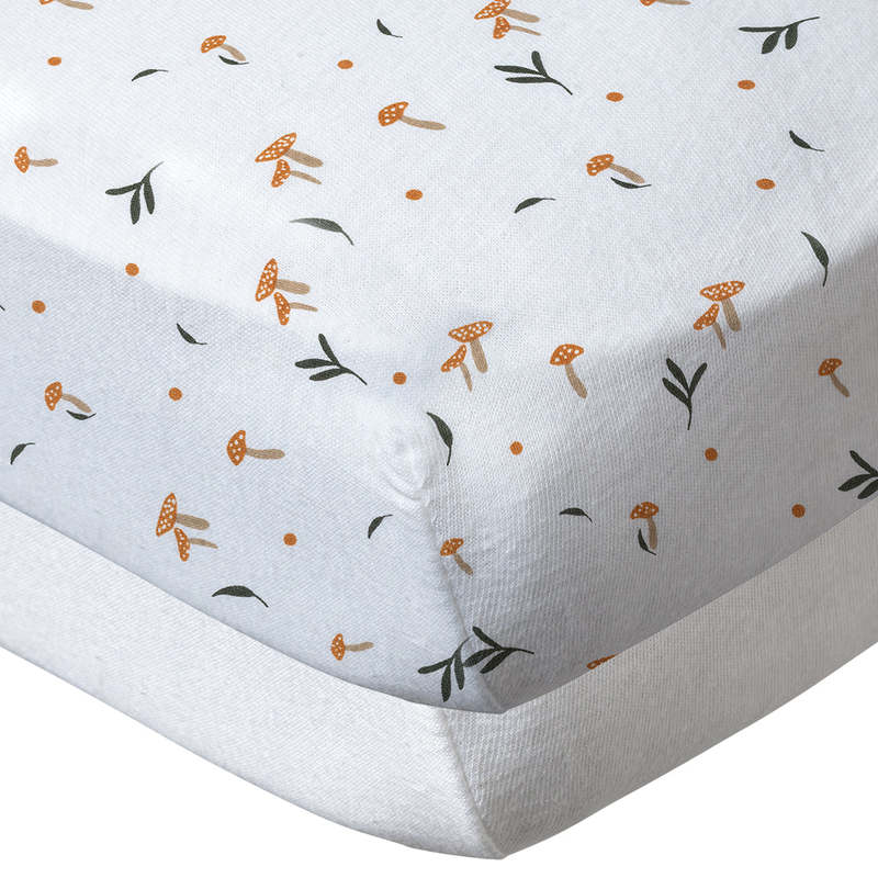 Lot de 2 draps-housses 70x140 cm White Forest, Babycalin -