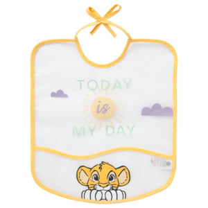 Bavoir imperméable à poche 6 mois Roi Lion Cosy Time, Disney Baby 1