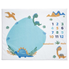 Tapis de jeu en PVC 72x92 cm avec étapes bébé Funny Dino, Babycalin