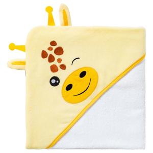 Cape de bain ludique 75x75 cm Girafe, Babycalin 1