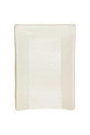 Matelas à langer luxe Évolution 50 x 70 cm - 100 % PVC imperméable - Écru