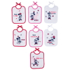 Lot de 7 bavoirs journaliers naissance Minnie Confettis, Disney Baby