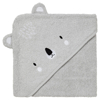 Cape de bain 70x70 cm ludique Koala gris, Babycalin