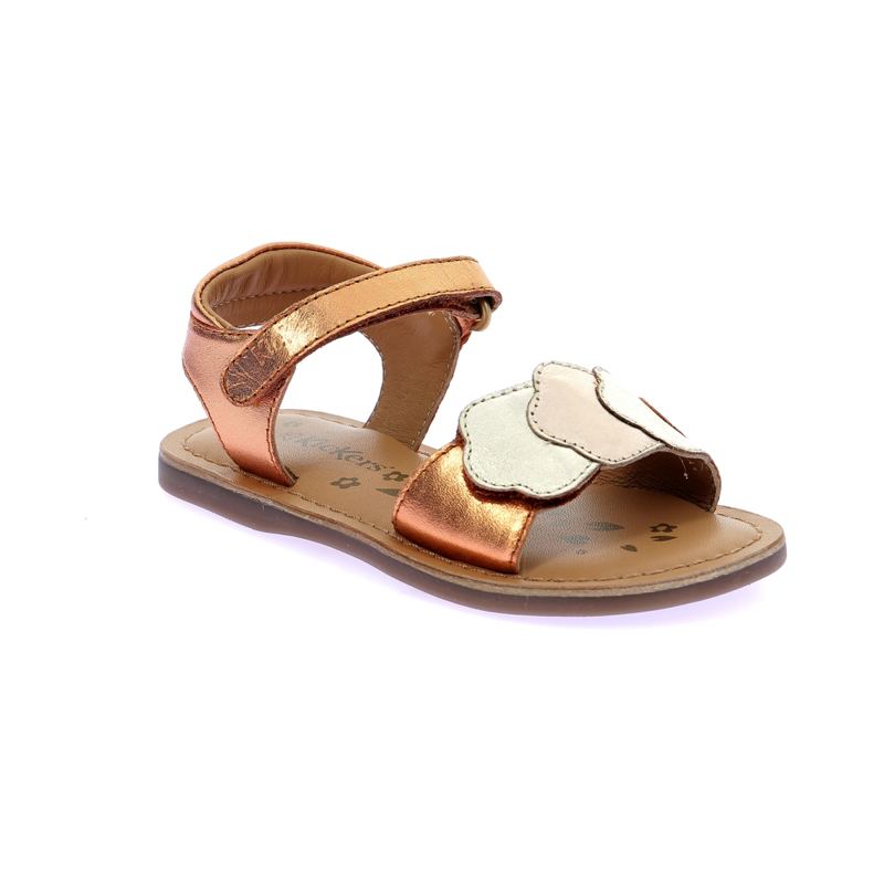 Kickers - Sandales cuir Dyastar, Kickers - Fille