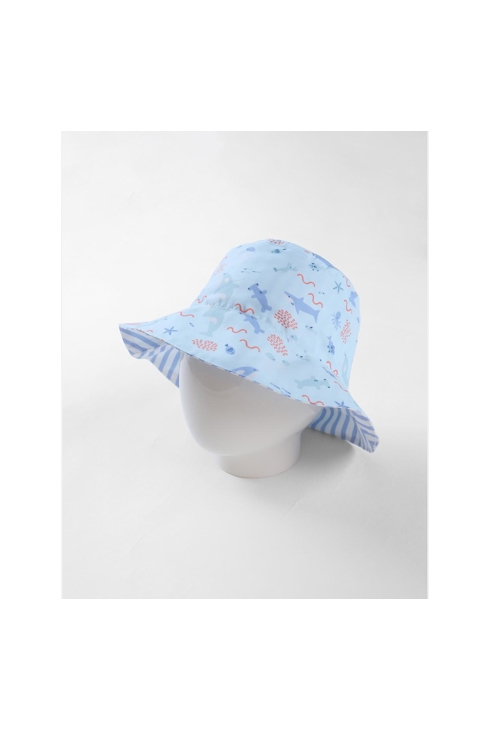 Chapeau réversible à imprimés animalier, Archimède