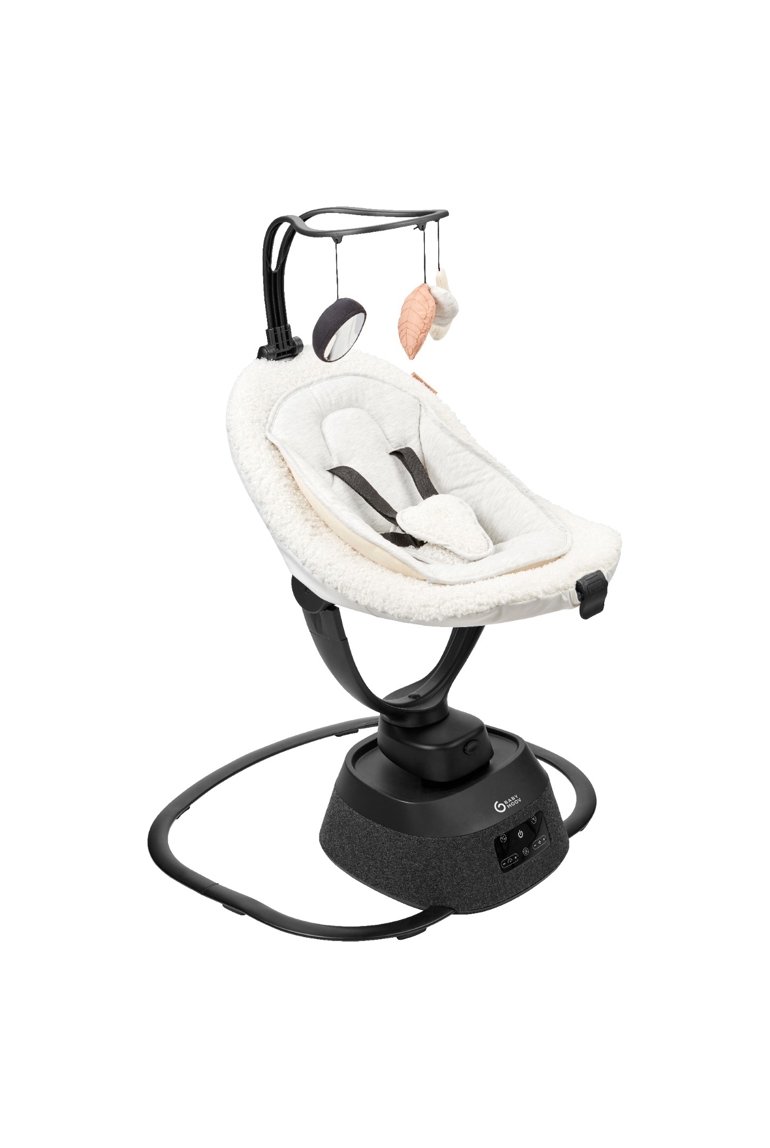 Balancelle multifonctions ultra confort à 360° Swoon Evolution Curl White, Babymoov 1