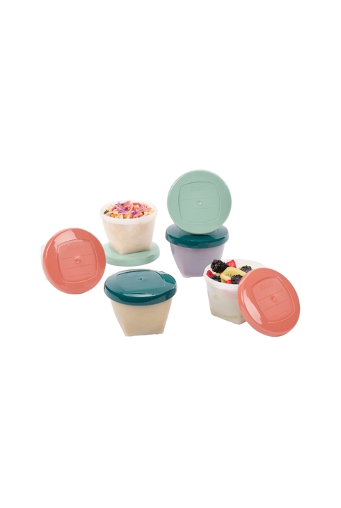 Pots de conservation Babybols Biosourcés 6x180ml, Babymoov 1
