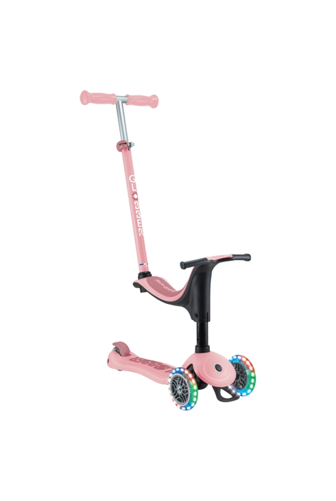 Trottinette évolutive GO-UP SPORTY LIGHTS - Rose pastel