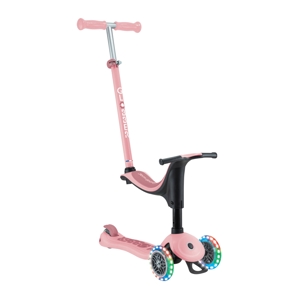 Trottinette évolutive GO-UP SPORTY LIGHTS - Rose pastel 1