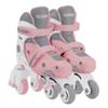 Rollers évolutifs 2-en-1 Taille S-M du 30 au 33 - Rose