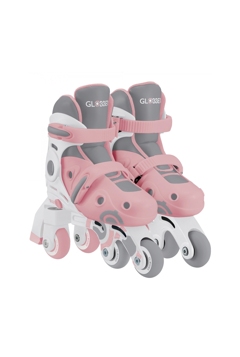 Rollers évolutifs 2-en-1 Taille XS-S du 26 au 29 - Rose 1
