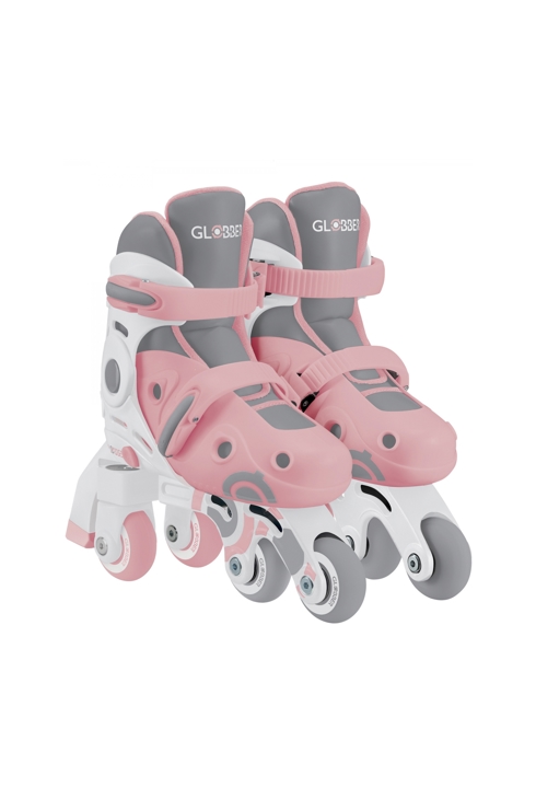 Rollers évolutifs 2-en-1 Taille XS-S du 26 au 29 - Rose
