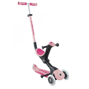 Trottinette évolutive GO-UP DELUXE LIGHTS - Rose 1