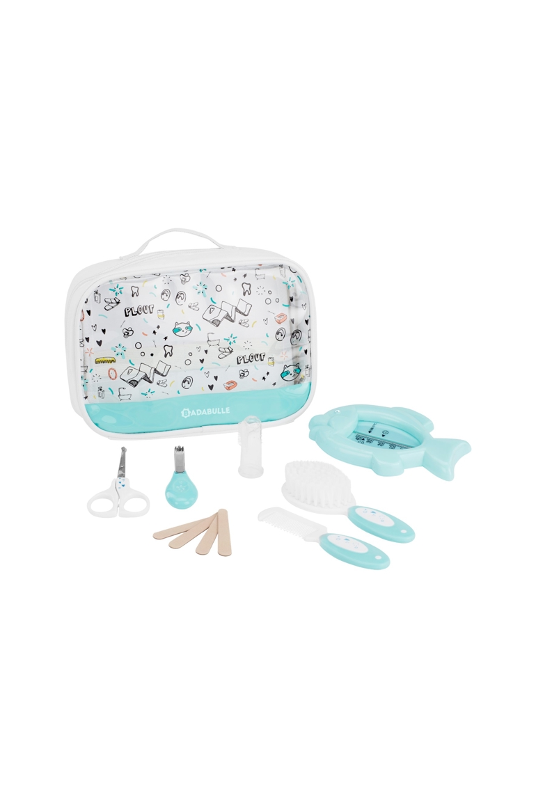Trousse de soin bébé 7 accessoires plouf, Badabulle 1