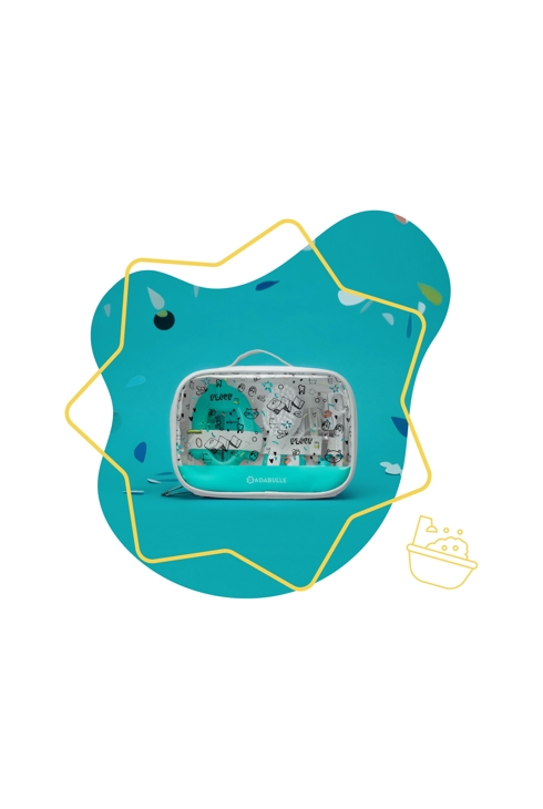 Trousse de soin bébé 7 accessoires plouf, Badabulle