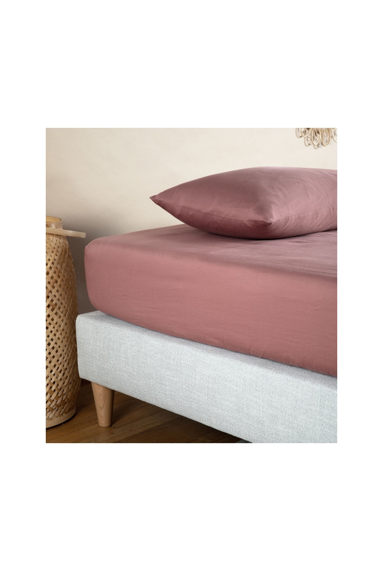 Drap housse pur Coton Bio 1 personne 1