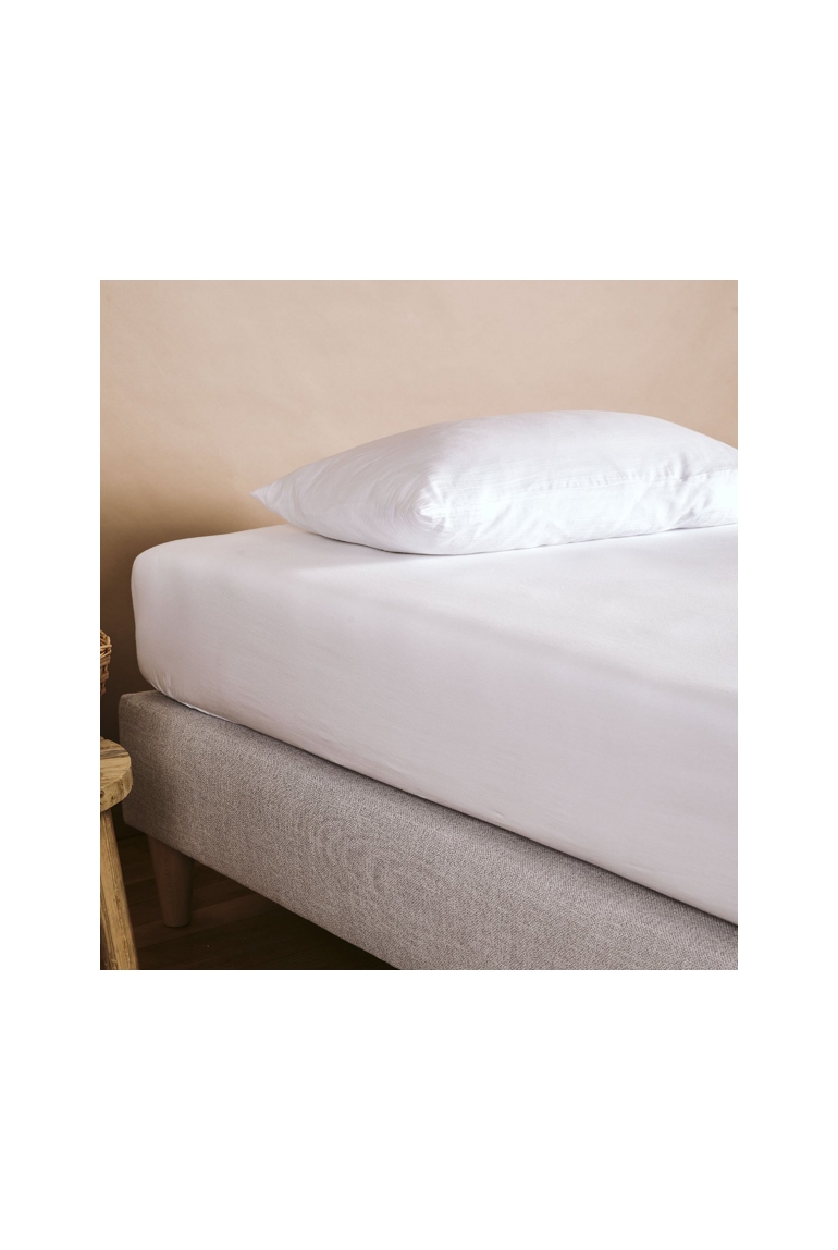 Drap housse pur coton bio 1 personne, Kadolis 1