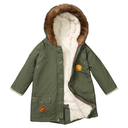 Parka longue garcon sale