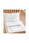 Housse de Couette bébé Satin de Coton Bio lavé 5