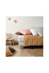 Housse de Couette bébé Satin de Coton Bio lavé 5
