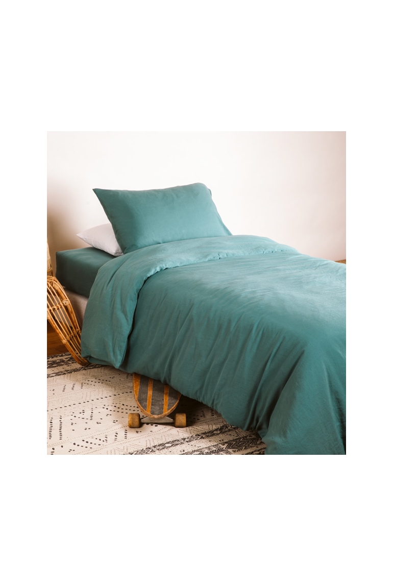 Taie d'oreiller pur Coton Bio 1