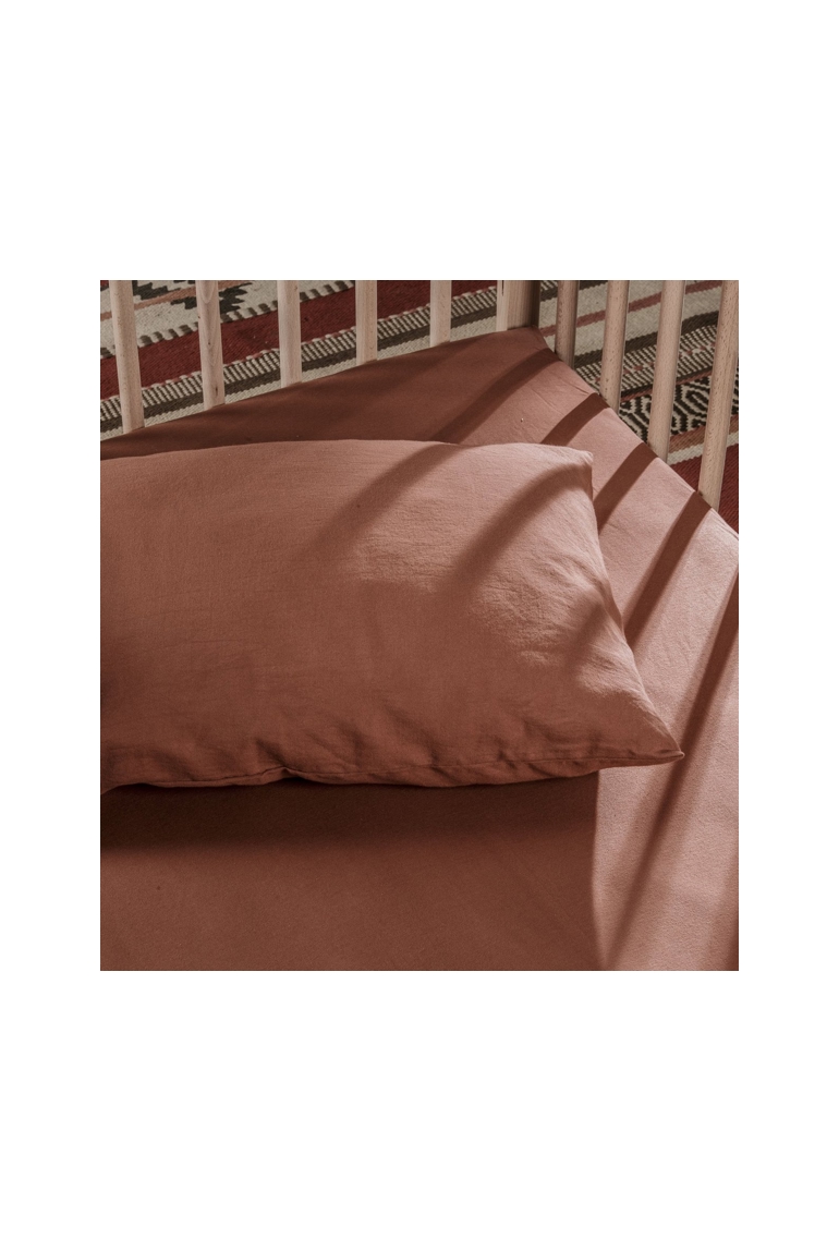 Taie d'oreiller pur Coton Bio 1