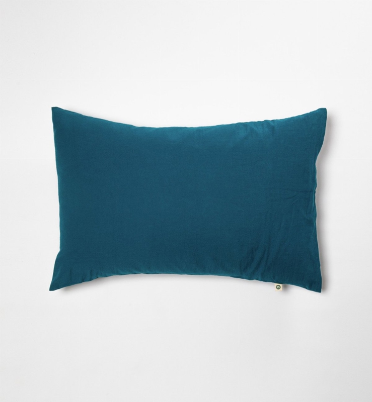 Taie d'oreiller pur coton bio, Kadolis - 50x70 cm