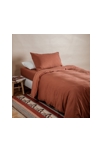 Housse de couette pur coton bio pour lit 1 personne, Kadolis 2