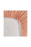 Drap housse Satin de Coton Bio lavé 1 personne 3