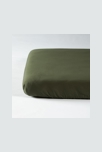 Drap housse bébé Satin de Coton Bio lavé 2