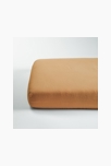 Drap housse bébé Satin de Coton Bio lavé 2