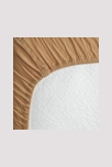 Drap housse bébé Satin de Coton Bio lavé 3