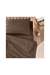 Drap housse bébé Satin de Coton Bio lavé 3