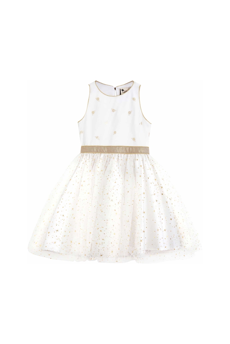Robe de cortège   lin   tulle à paillettes   Hepburn, La Faute à Voltaire 1